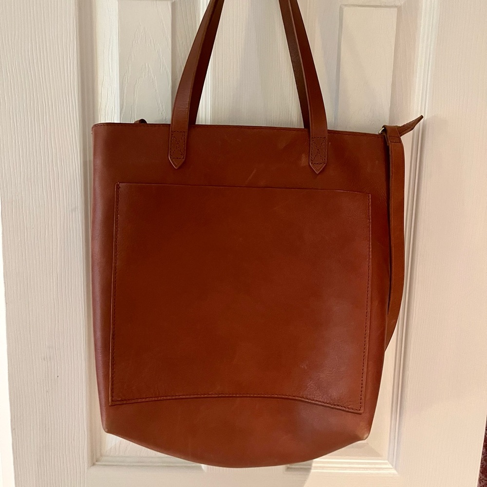 Classic English Saddle Leather 2 Way Transport Bag - Picture 5 of 6